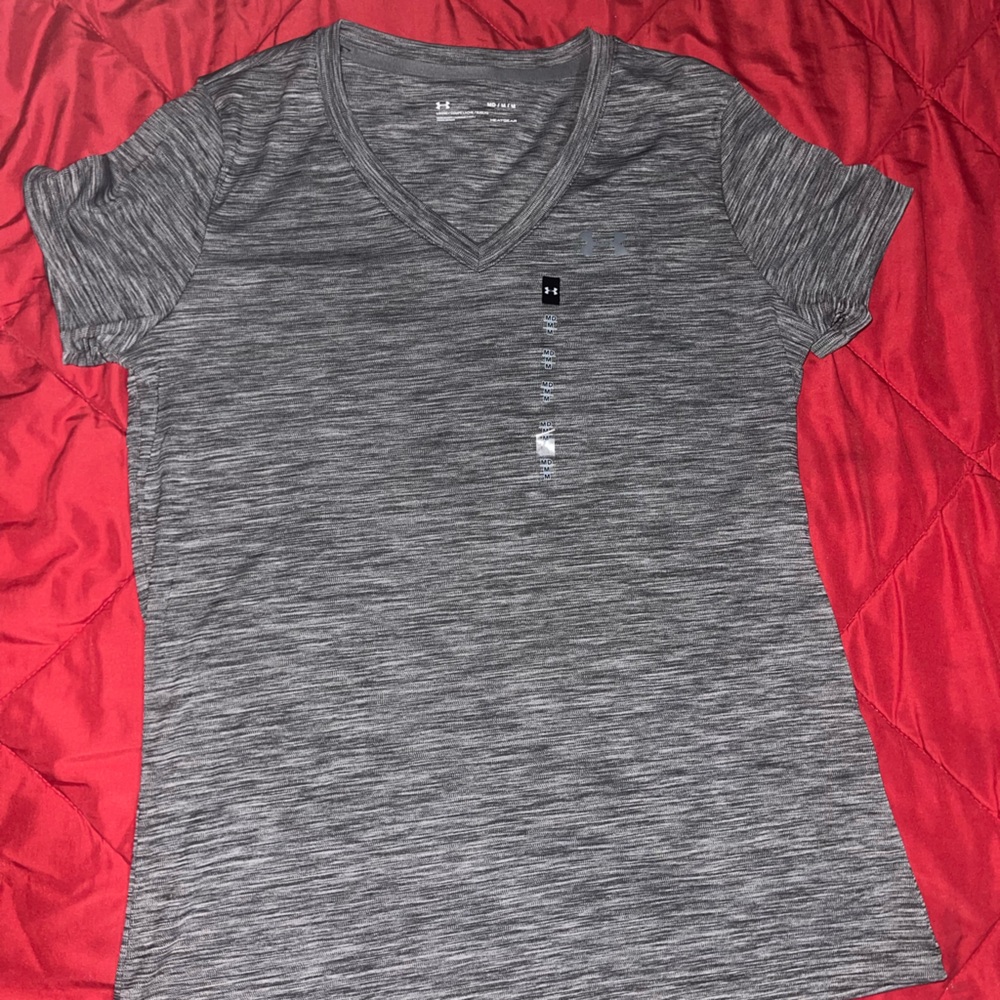 Under Armour Women's Short Sleeve Gray Tee